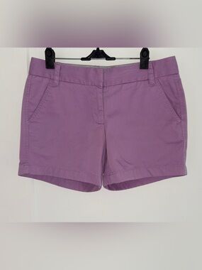 NWOT vintage J. Crew Broken-In chino shorts sz 4 lilac